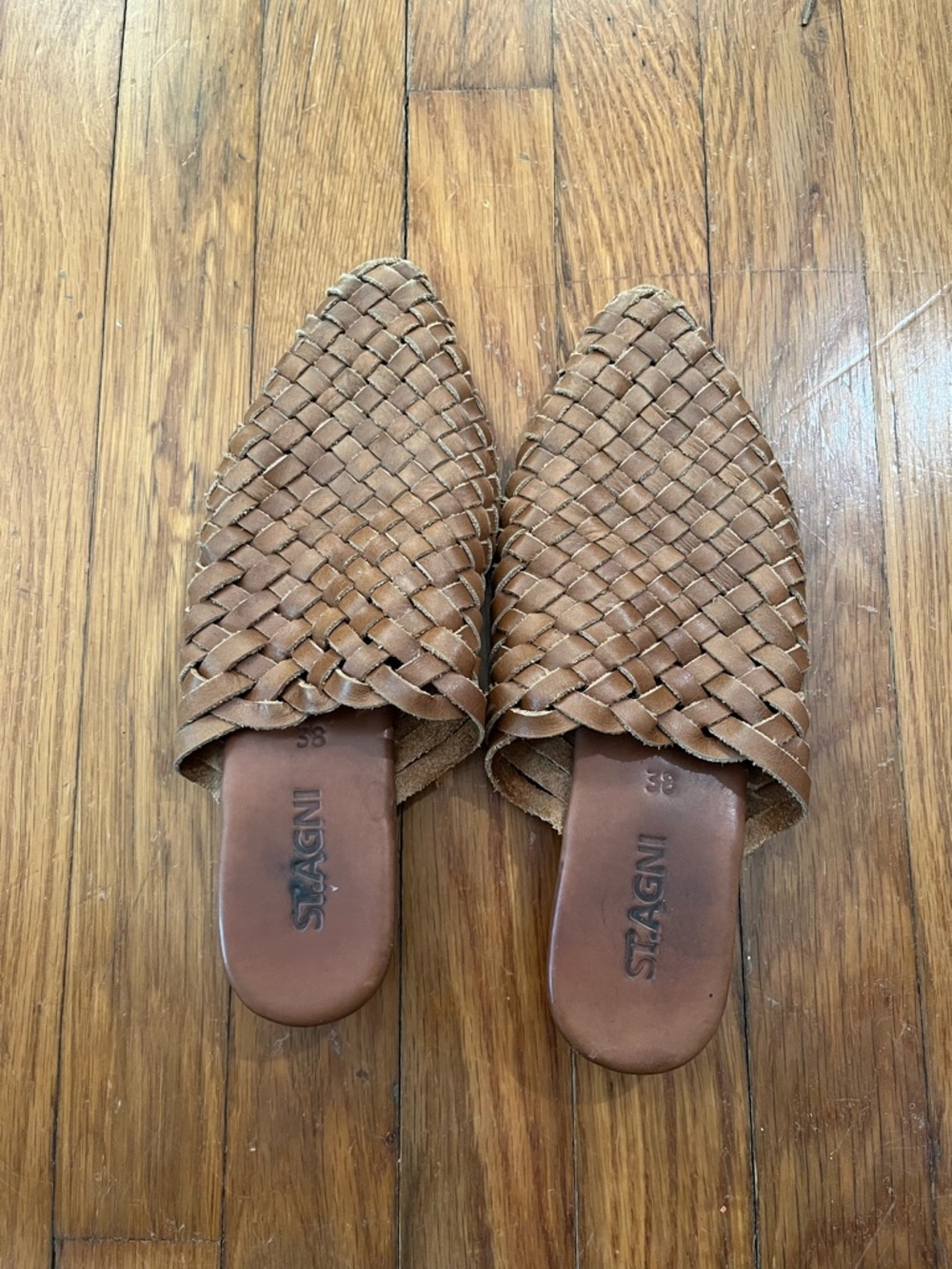 St. Agni Paris Mules size 38